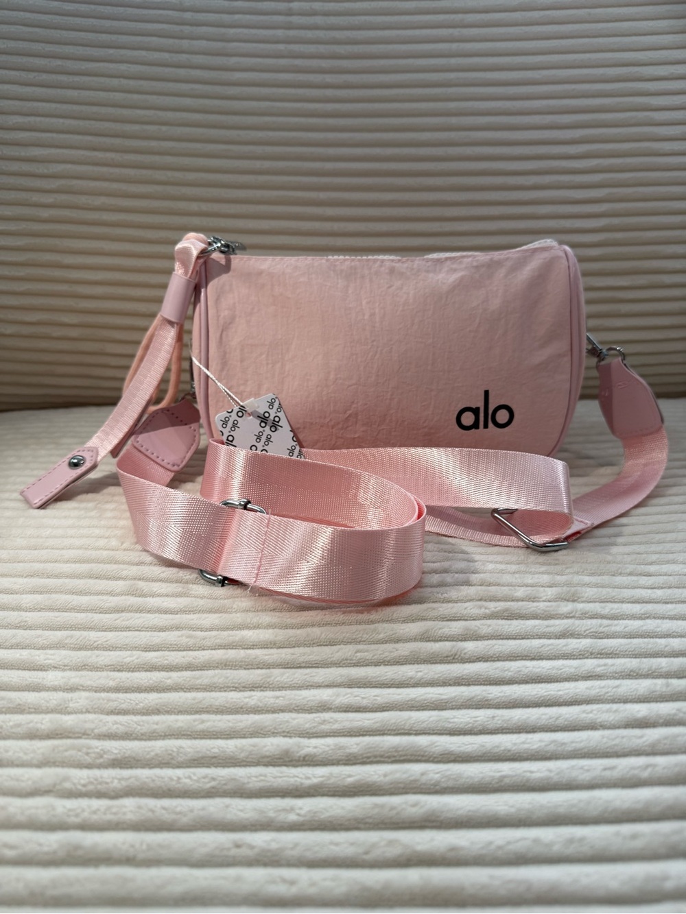 ALO Yoga Pink Mini Crossbody Bag